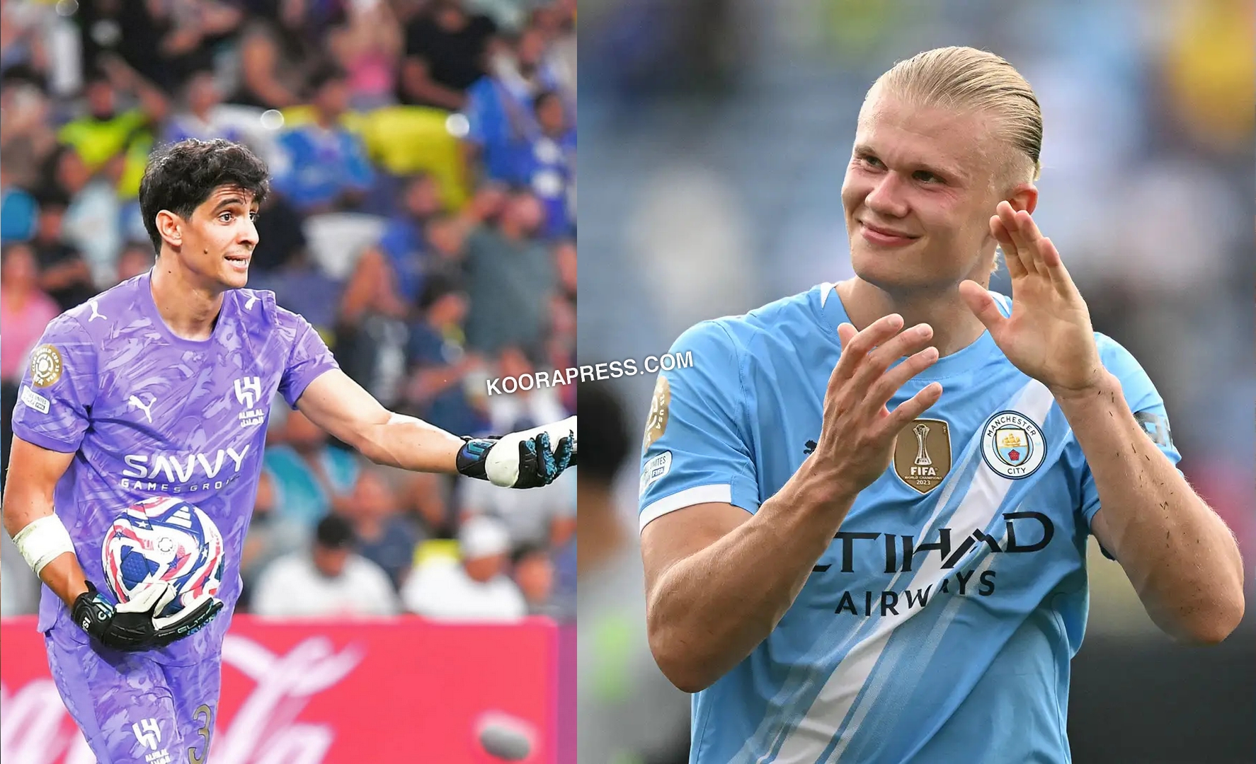القنوات الناقلة لمباراة مانشستر سيتي والهلال