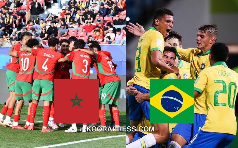 موعد مباراة المغرب ضد البرازيل بكأس العالم لأقل من 20 سنة والقنوات الناقلة 2 موعد مباراة المغرب ضد البرازيل