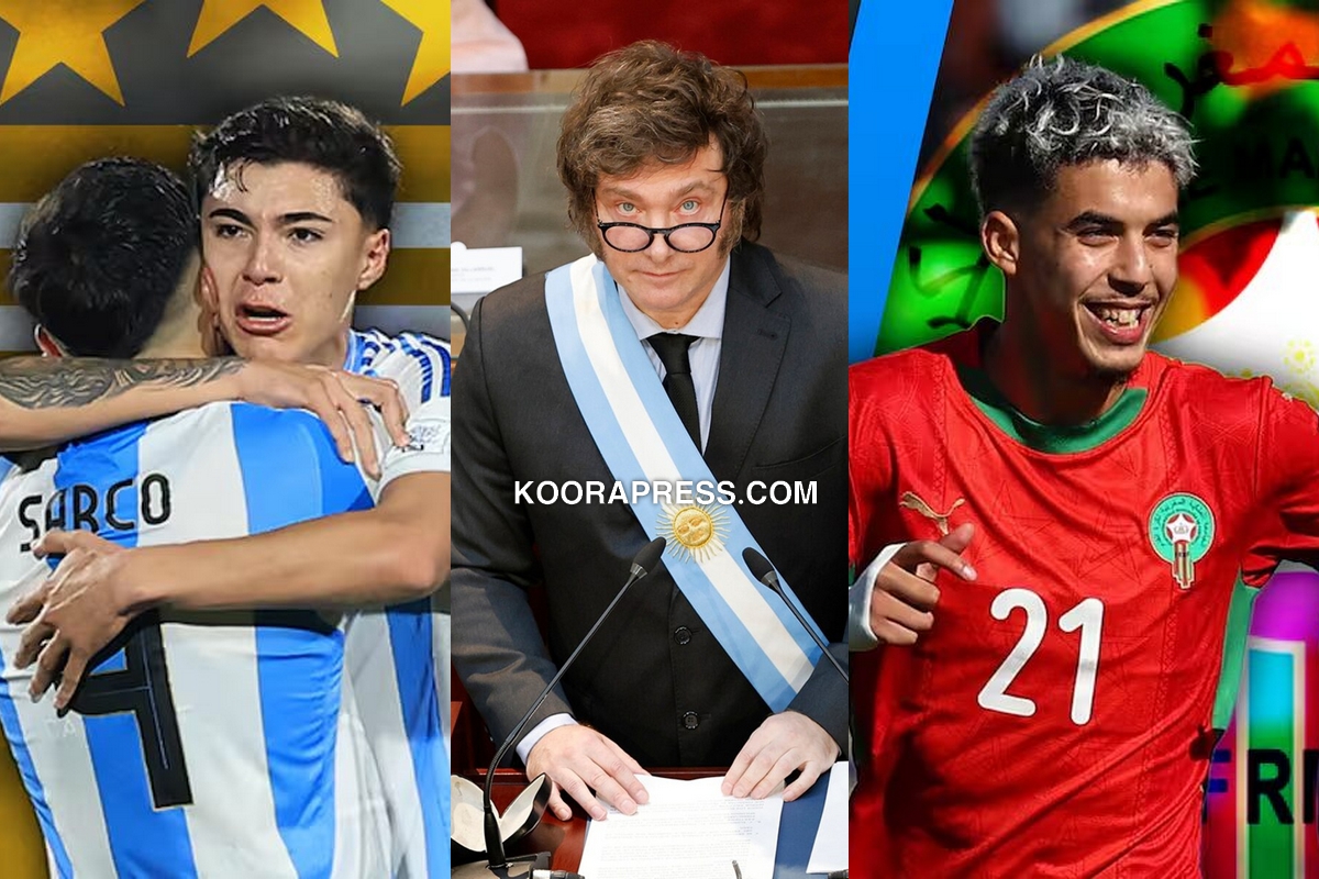 تراجع مفاجئ .. الرئيس الأرجنتيني ينسحب من حضور نهائي المونديال بين المغرب والأرجنتين 2 المنتخب المغربي