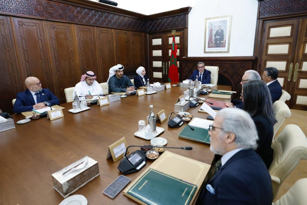 أخنوش يترأس اجتماعا مع وفد مجموعة العمل المالي للشرق الأوسط وشمال إفريقيا 1 أخنوش يترأس اجتماعا مع وفد مجموعة العمل المالي للشرق الأوسط وشمال إفريقيا