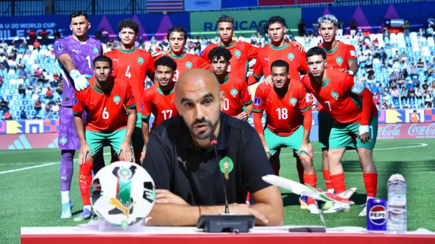 الركراكي يكشف سبب عدم استدعاء لاعبي منتخب U20 المتوج بكأس العالم