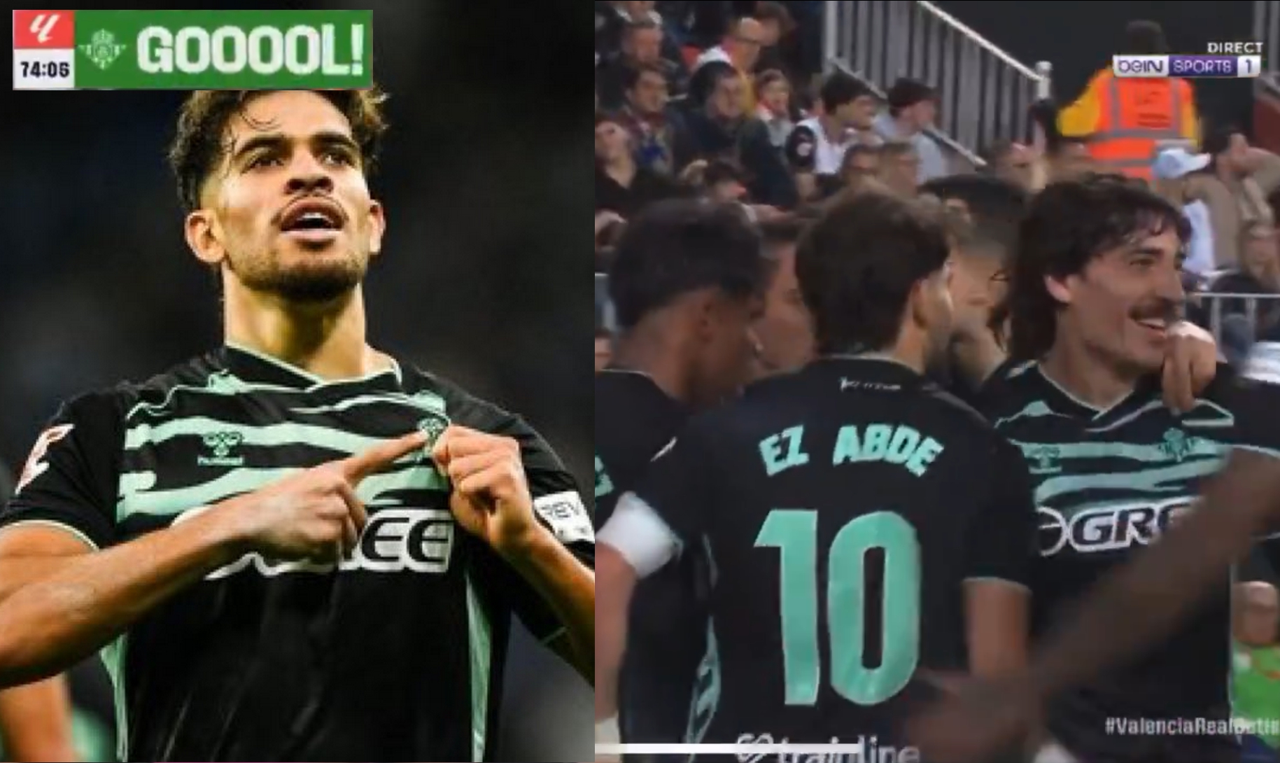 شاهد عبد الصمد الزلزولي يقدم أسيست ويبدع ويمتع ضد فالنسيا بالدوري الإسباني 2 عبد الصمد الزلزولي