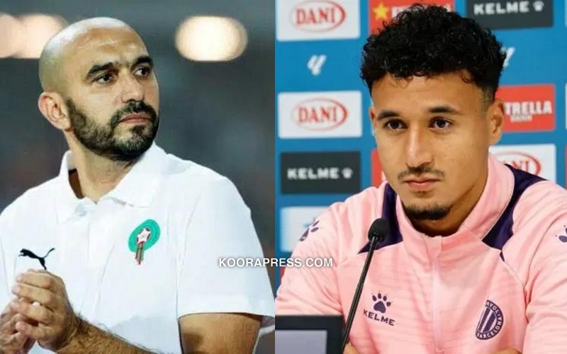 عمر الهلالي يفاجئ الركراكي بعد استبعاده عن المنتخب 2 عمر الهلالي