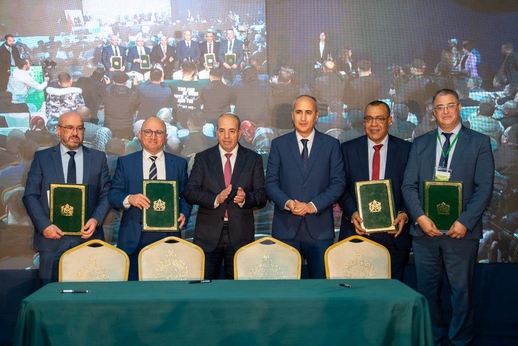 وزير الفلاحة يترأس افتتاح المعرض الوطني للزيتون بوزان (صور)