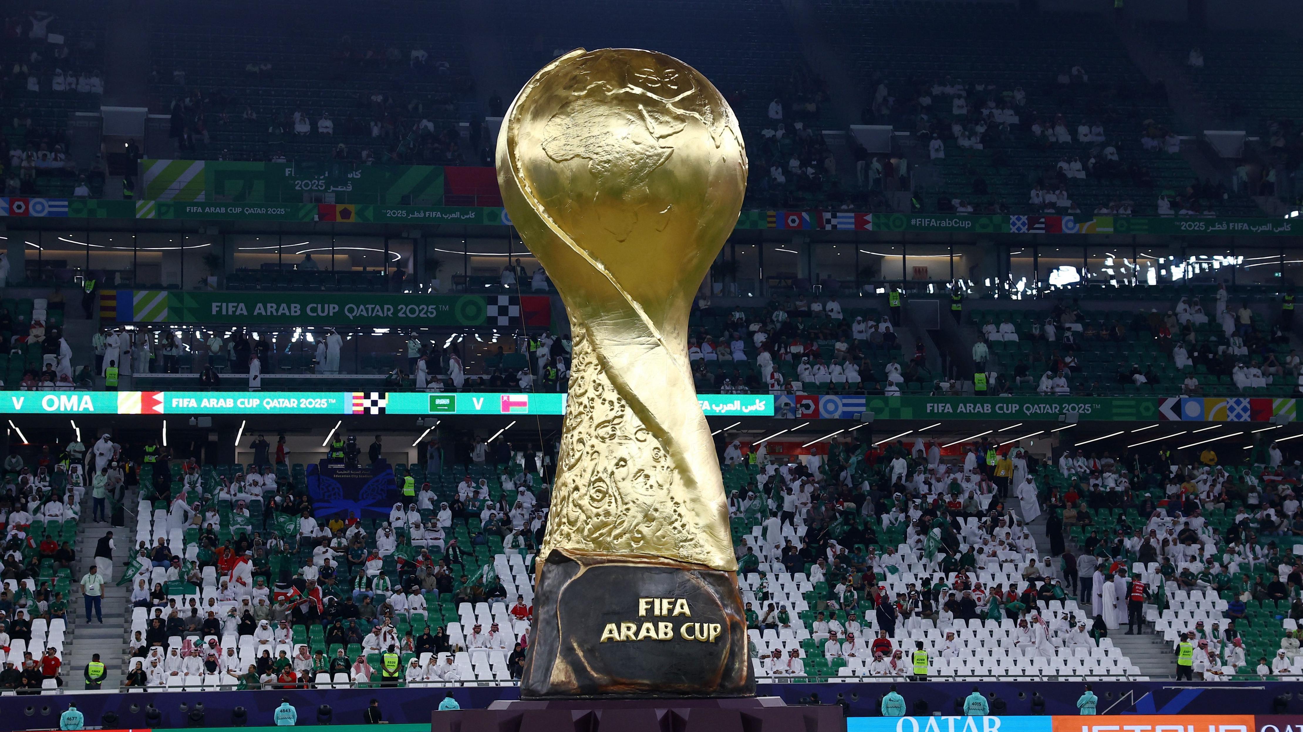 مجسم كأس العرب
