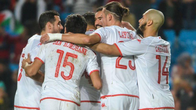 لاعبو المنتخب التونسي 