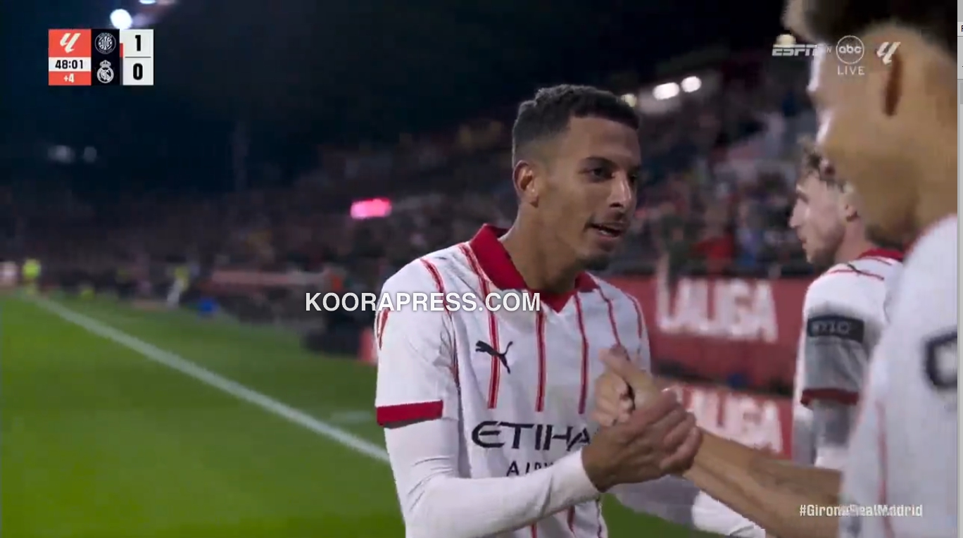 شاهد هدف عز الدين اوناحي الرائع في مرمى ريال مدريد بالدوري الإسباني 2 هدف عز الدين اوناحي