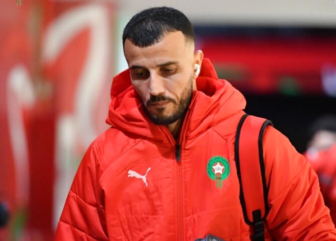 طاقم المنتخب المغربي يحاول تجهيز رومان سايس للمباريات القادمة في كأس إفريقيا 6 رومان سايس