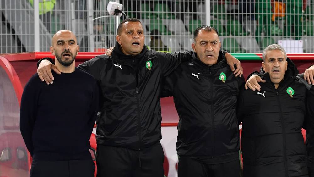 اسم جديد ينضم إلى طاقم وليد الركراكي لتعزيز الجهاز الفني للمنتخب المغربي 14 وليد الركراكي