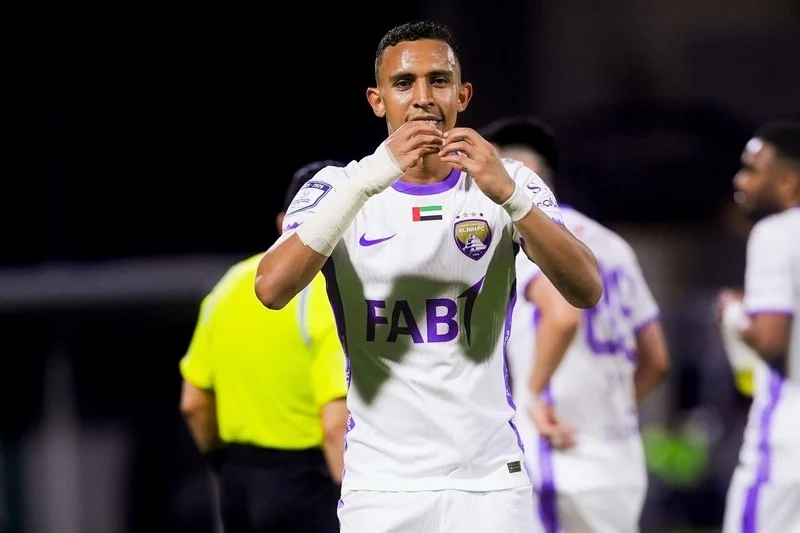 شاهد هاتريك سفيان رحيمي ضد خورفكان في الدوري الإماراتي 2 هاتريك سفيان رحيمي