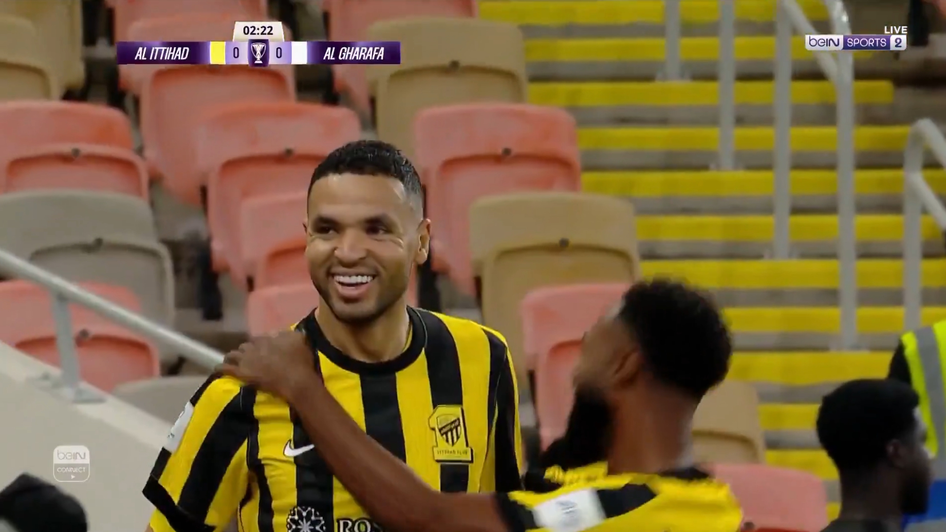 يوسف النصيري يسجل أول أهدافه بقميص الاتحاد السعودي (فيديو) 2 الاتحاد السعودي