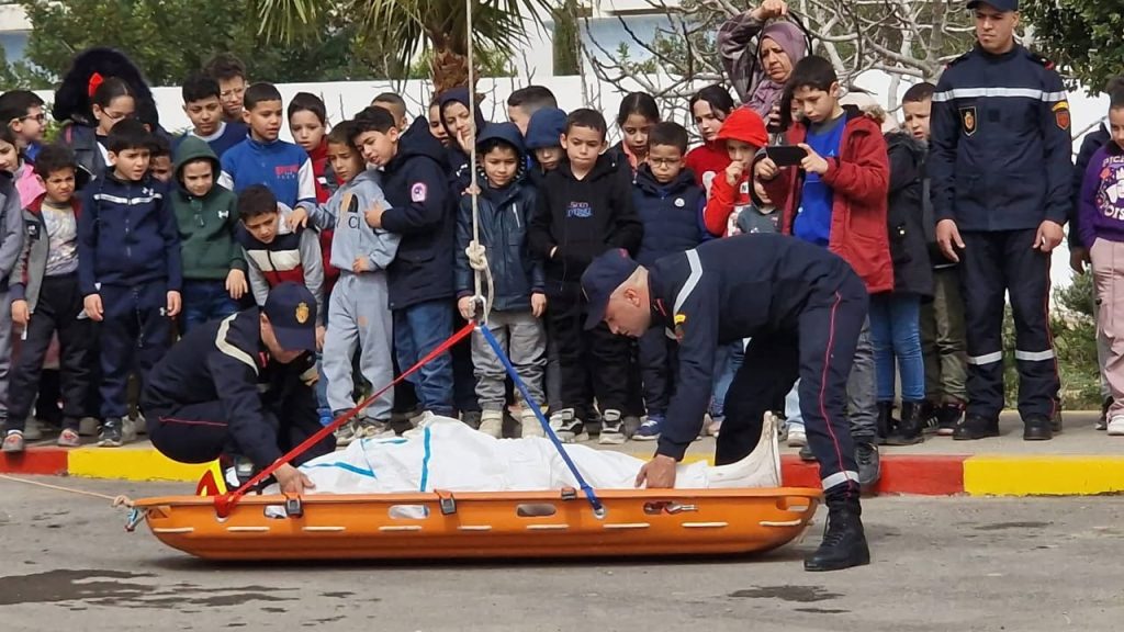 الوقاية المدنية المغربية بجرسيف تحتفي بيومها العالمي بأبواب مفتوحة وأنشطة تحسيسية - صور