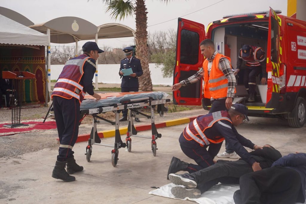 الوقاية المدنية المغربية بجرسيف تحتفي بيومها العالمي بأبواب مفتوحة وأنشطة تحسيسية - صور