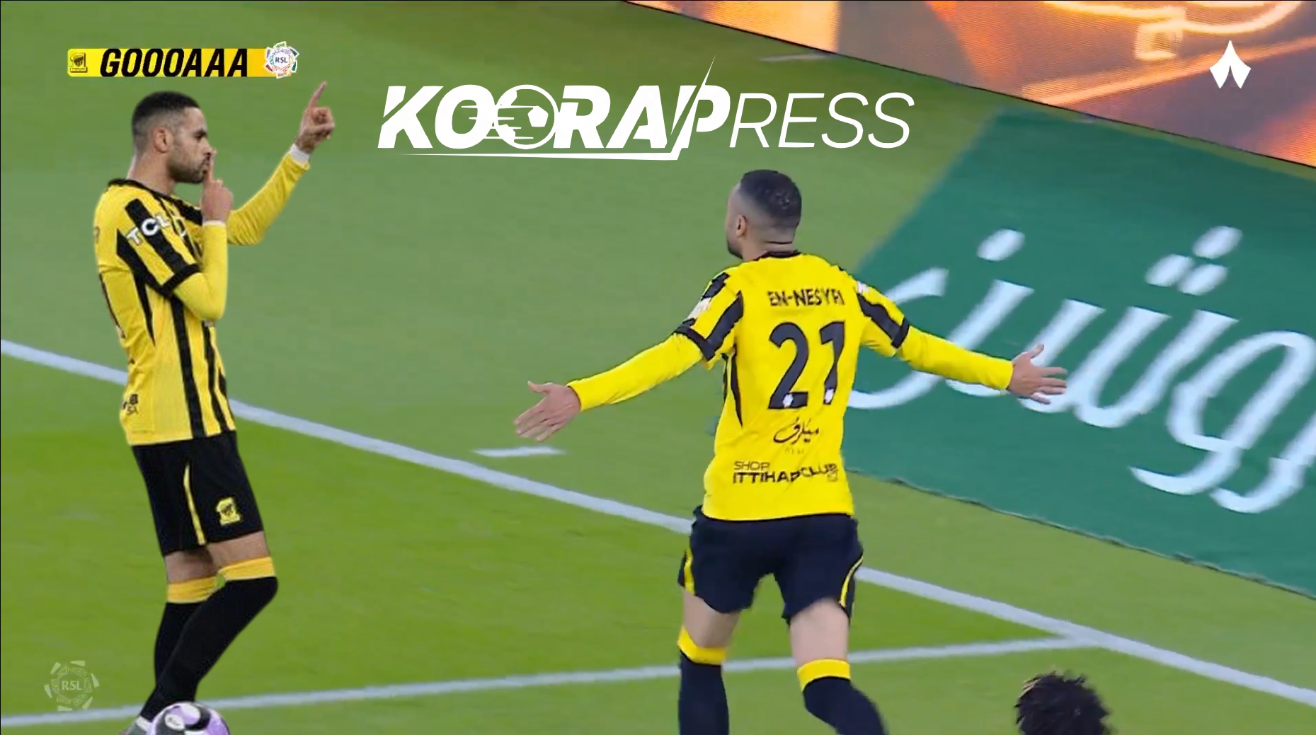 شاهد بالفيديو: يوسف النصيري يسجل ثنائية عالمية في دوري روشن 2 يوسف النصيري