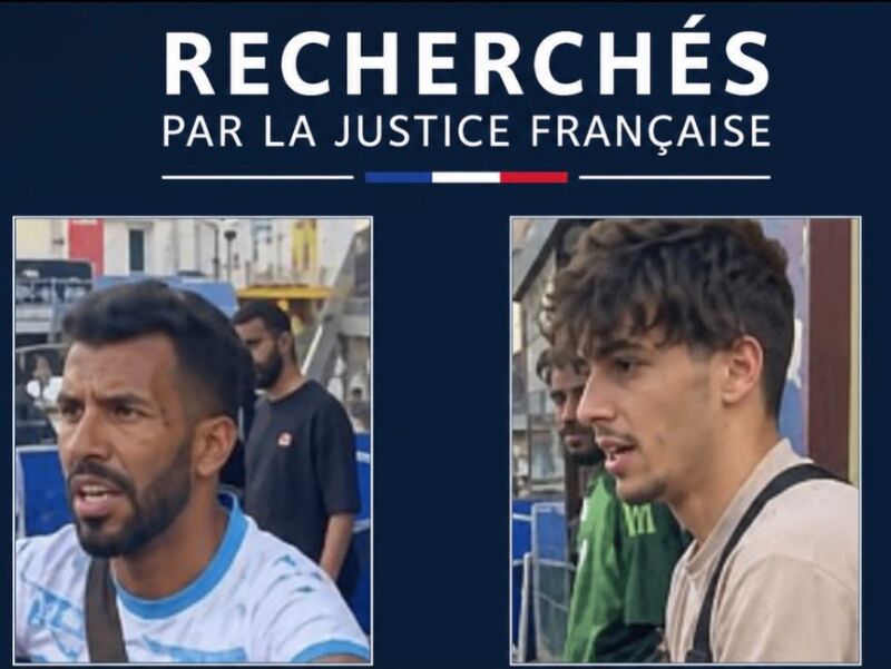 بعد تدنيسهما العلم الوطني المغربي.. الأمن الفرنسي يحدد هوية جزائريين ويلاحقهما قضائياً
