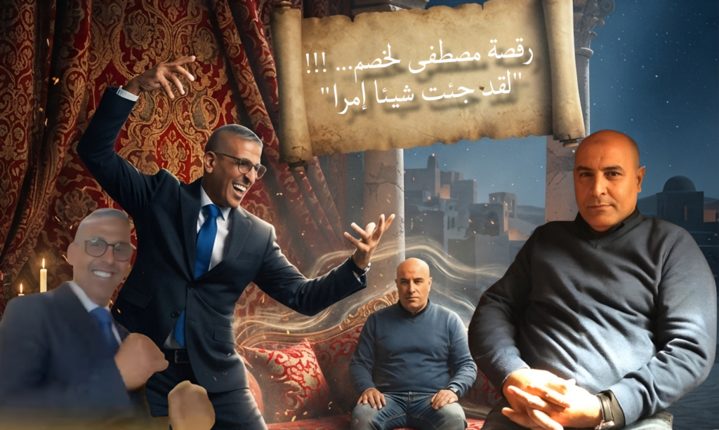 رقصة مصطفى لخصم… !!! “لقد جئت شيئا إمرا”