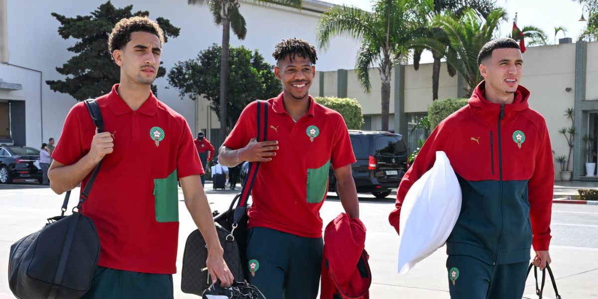 المنتخب المغربي يحل بطنجة استعدادا لمباراة مالي -فيديو